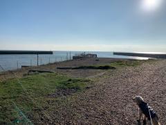 View from the Fort across the harbour entrance